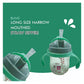 KIDS BASIC Flap Baby Silicone Straw Sipper With Handle Spill Proof Sipper - 240ml