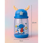 KIDS BASIC Deer HornPlastic Baby Silicone Straw Sipper Spill Proof Sipper - 600 ml