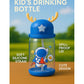 KIDS BASIC Deer HornPlastic Baby Silicone Straw Sipper Spill Proof Sipper - 600 ml