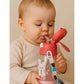 KIDS BASIC Deer HornPlastic Baby Silicone Straw Sipper Spill Proof Sipper - 600 ml