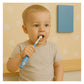 KIDS BASIC Kids Bunny Toothbrush with Soft Silicone Head