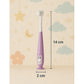 KIDS BASIC Kids Bunny Toothbrush with Soft Silicone Head