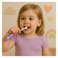 KIDS BASIC Kids Bunny Toothbrush with Soft Silicone Head