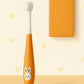 KIDS BASIC Kids Bunny Toothbrush with Soft Silicone Head, Stand - Up Base (Pack OF 2)