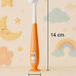 KIDS BASIC Kids Bunny Toothbrush with Soft Silicone Head, Stand - Up Base (Pack OF 2)