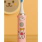 KIDS BASIC Children's Electric Toothbrush with Cartoon Characters, Soft Bristles Battery Operated Kids Cartoonic
