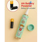 KIDS BASIC Children's Electric Toothbrush with Cartoon Characters, Soft Bristles Battery Operated Kids Cartoonic