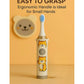 KIDS BASIC Children's Electric Toothbrush with Cartoon Characters, Soft Bristles Battery Operated Kids Cartoonic