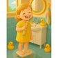 KIDS BASIC Children's Electric Toothbrush with Cartoon Characters, Soft Bristles Battery Operated Kids Cartoonic