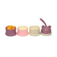 KIDS BASIC 3 - Layer Cute Bear Portable Baby Food & Milk Powder Container - Multicolor