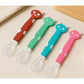 KIDS BASIC Silicone Spoon for Baby Feeding, BPA Free Food Grade Material Spoon, Baby Feeding Spoon with Comfortable Grip Handle
