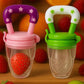 KIDS BASIC baby Silicone Food/Fruit Nibbler, Baby Food and Fruit Feeder Combo -Pack Of 2