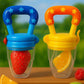 KIDS BASIC baby Silicone Food/Fruit Nibbler, Baby Food and Fruit Feeder Combo - (Pack Of 2)