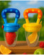 KIDS BASIC baby Silicone Food/Fruit Nibbler, Baby Food and Fruit Feeder Combo - (Pack Of 2)