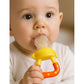 KIDS BASIC baby Silicone Food/Fruit Nibbler, Baby Food and Fruit Feeder Combo - (Pack Of 2)