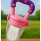 KIDS BASIC baby Silicone Food/Fruit Nibbler, Baby Food and Fruit Feeder Combo - (Pack Of 2)