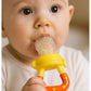KIDS BASIC baby Silicone Food/Fruit Nibbler, Baby Food and Fruit Feeder Combo -Pack Of 2