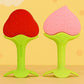 KIDS BASIC Silicone BPA Free Natural Tree Shape Teether 100% Bpa Free Non Toxic (Pack Of 2)