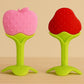 KIDS BASIC Silicone BPA Free Natural Tree Shape Teether 100% Bpa Free Non Toxic (Pack Of 2)