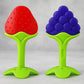 KIDS BASIC Silicone BPA Free Natural Tree Shape Teether 100% Bpa Free Non Toxic (Pack Of 2)