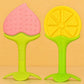 KIDS BASIC Silicone BPA Free Natural Tree Shape Teether 100% Bpa Free Non Toxic (Pack Of 2)