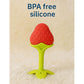 KIDS BASIC Silicone BPA Free Natural Tree Shape Teether 100% Bpa Free Non Toxic (Pack Of 2)