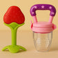 KIDS BASIC Bpa Free 100 % Silicone Fruit Shape Teether And Fruit Feeder
