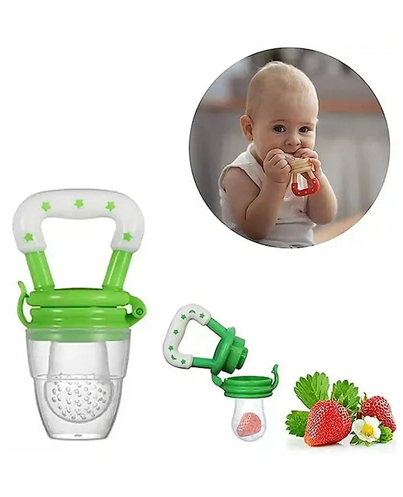 KIDS BASIC Bpa Free 100 % Silicone Fruit Shape Teether And Fruit Feeder
