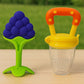 KIDS BASIC Bpa Free 100 % Silicone Fruit Shape Teether And Fruit Feeder