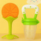 KIDS BASIC Bpa Free 100 % Silicone Fruit Shape Teether And Fruit Feeder