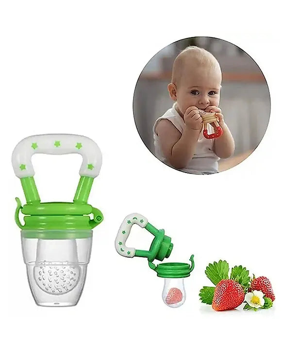 KIDS BASIC Bpa Free 100 % Silicone Fruit Shape Teether And Fruit Feeder