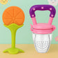 KIDS BASIC Bpa Free 100 % Silicone Fruit Shape Teether And Fruit Feeder