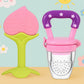 KIDS BASIC Bpa Free 100 % Silicone Fruit Shape Teether And Fruit Feeder