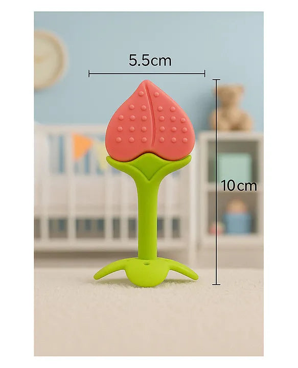 KIDS BASIC Bpa Free 100 % Silicone Fruit Shape Teether And Fruit Feeder