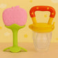 KIDS BASIC Bpa Free 100 % Silicone Fruit Shape Teether And Fruit Feeder