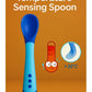 KIDS BASIC Feed with Ease Heat Sensitive Baby Feeding Spoon, Bpa Free, 3 Months+