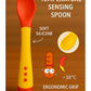 KIDS BASIC Feed with Ease Heat Sensitive Baby Feeding Spoon, Bpa Free, 3 Months+