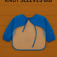 KIDS BASIC Long Sleeve Bibs, Waterproof Baby Bibs, Toddler Sleeved Bib, Baby Smock for Eating Feeding