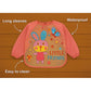 KIDS BASIC Long Sleeve Bibs, Waterproof Baby Bibs, Toddler Sleeved Bib, Baby Smock for Eating Feeding