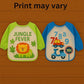 KIDS BASIC Long Sleeve Bibs, Waterproof Baby Bibs, Toddler Sleeved Bib, Baby Smock for Eating Feeding