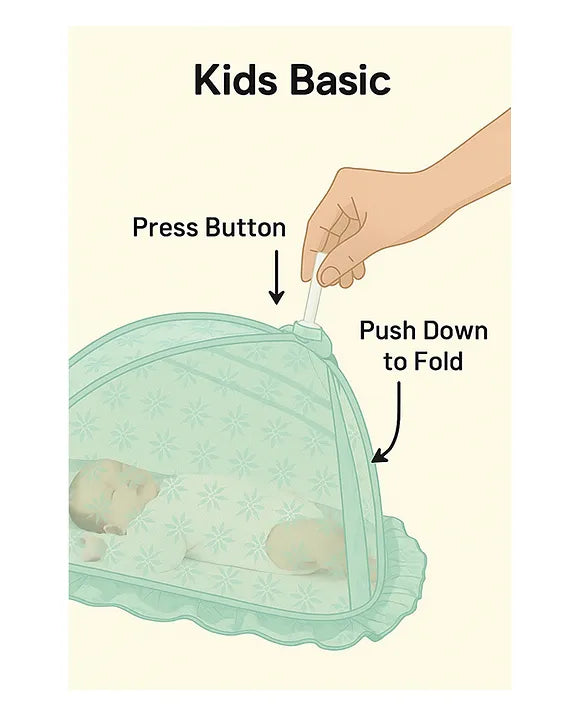 KIDS BASIC Baby Mosquito Net Large