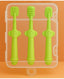 KIDS BASIC Baby Toothbrush 3 In 1 Silicone Toothbrush Set