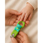 Totilo Baby Nail Clipper with Bear Design, Safe Stainless Steel Blades with Ring - Pink & Green (PACK OF 2)