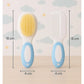 KIDS BASIC Baby Hair Comb & Brush Set | Soft Natural Bristles Brush