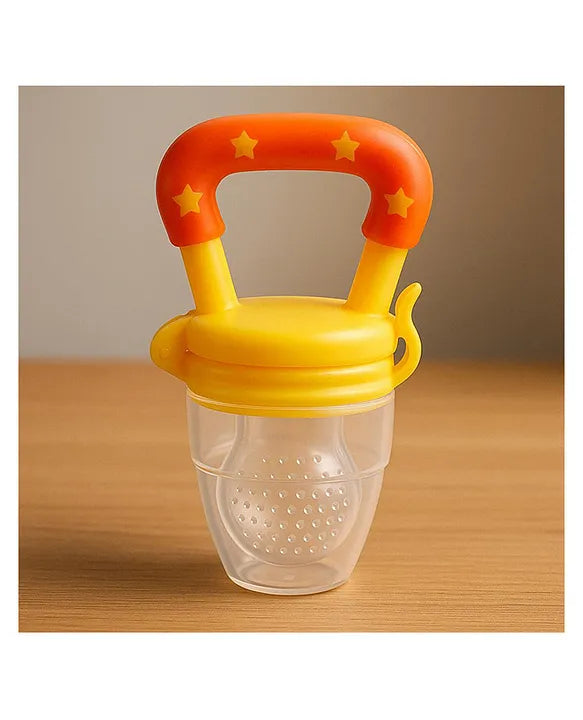 KIDS BASIC Premium Silicone Baby Mickey Nibbler Fruit & Food Feeder - (Pack of 2)