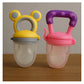 KIDS BASIC Premium Silicone Baby Mickey Nibbler Fruit & Food Feeder - (Pack of 2)