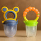 KIDS BASIC Premium Silicone Fruit Mickey Nibbler & Rattle Nibbler  (Pack of 2)
