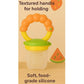 KIDS BASIC Premium Silicone Fruit Mickey Nibbler & Rattle Nibbler  (Pack of 2)