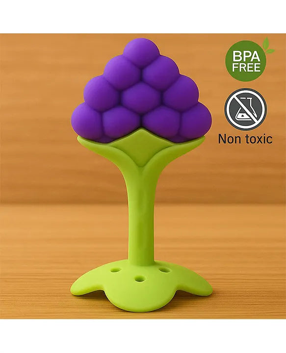 KIDS BASIC Moti with Thread for Teething Babies & Oral Care ,Original Tilismi Moti for Baby Teething Pain & 1 Standing Tree Teether, Beed Moti Pair, Newborn Baby Teether for Teething Pain