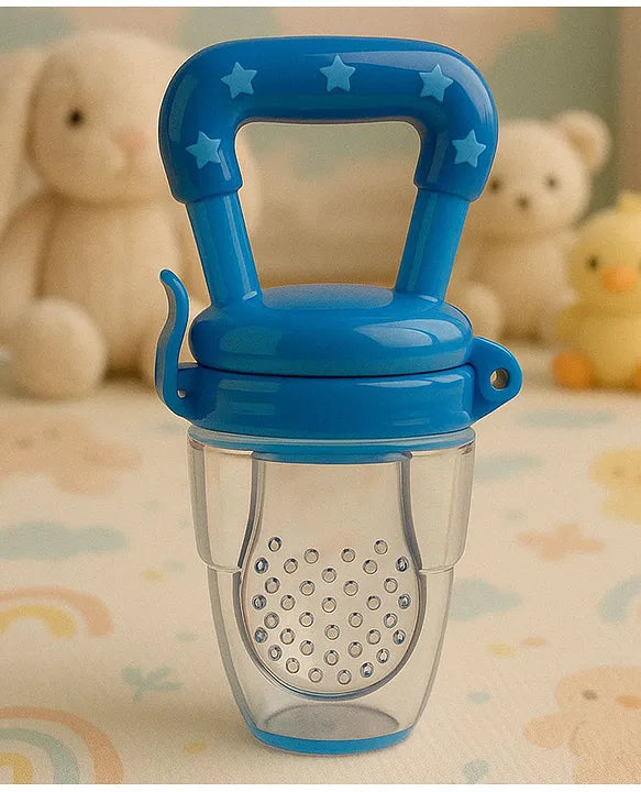 KIDS BASIC Presents Combo For 3+ Months Baby To 1+ Year Old Babies Which Includes 1 Tlismi Moti , 1Teether and 1 fruit feeder